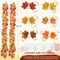 Colors Artificial Autumn Foliage Garland Thanksgiving Decor for Home Wedding Fireplace Party Porch Handrail